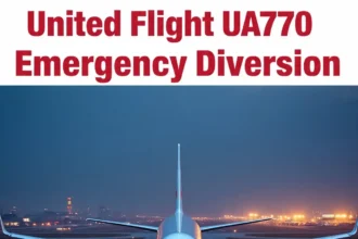 United Flight UA770 Emergency Diversion, ua770 barcelona to chicago
