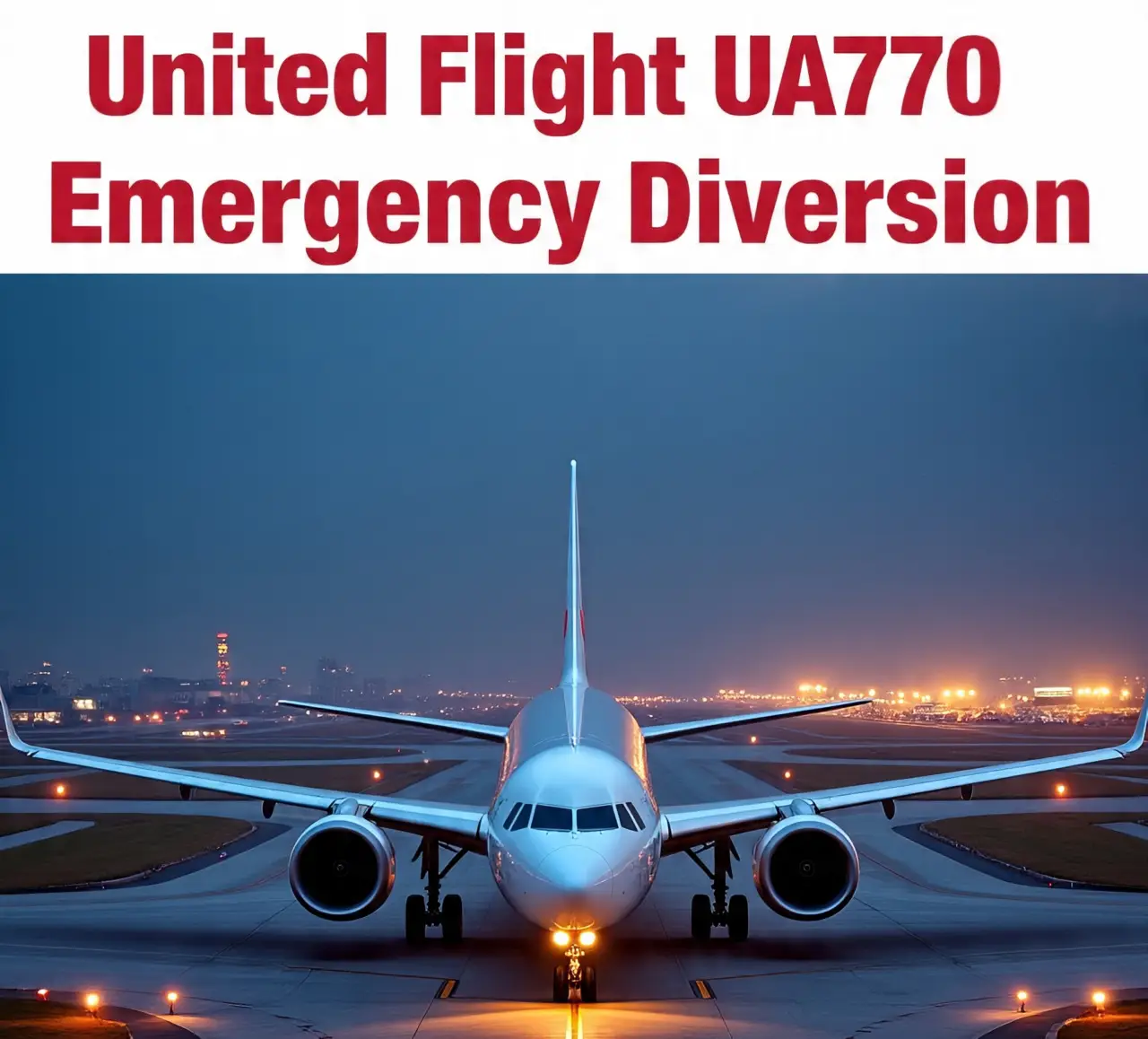 United Flight UA770 Emergency Diversion, ua770 barcelona to chicago
